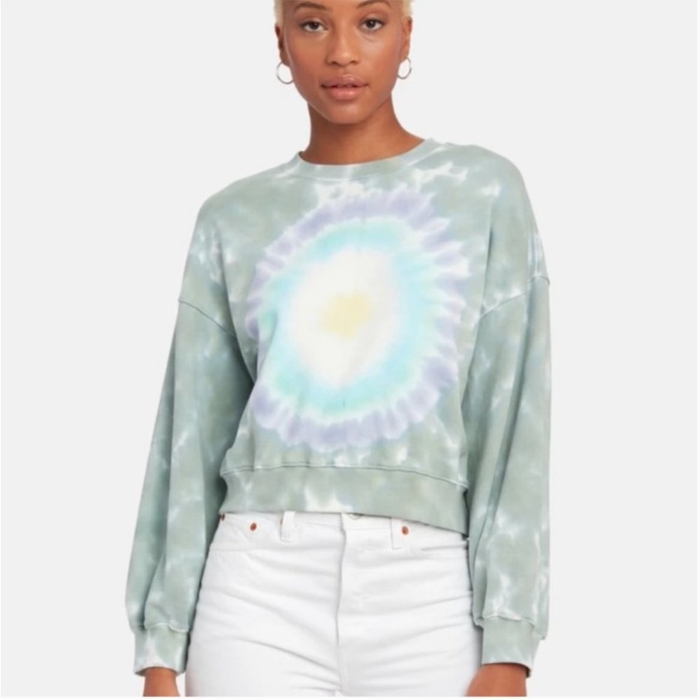 Agolde tie dye crewneck